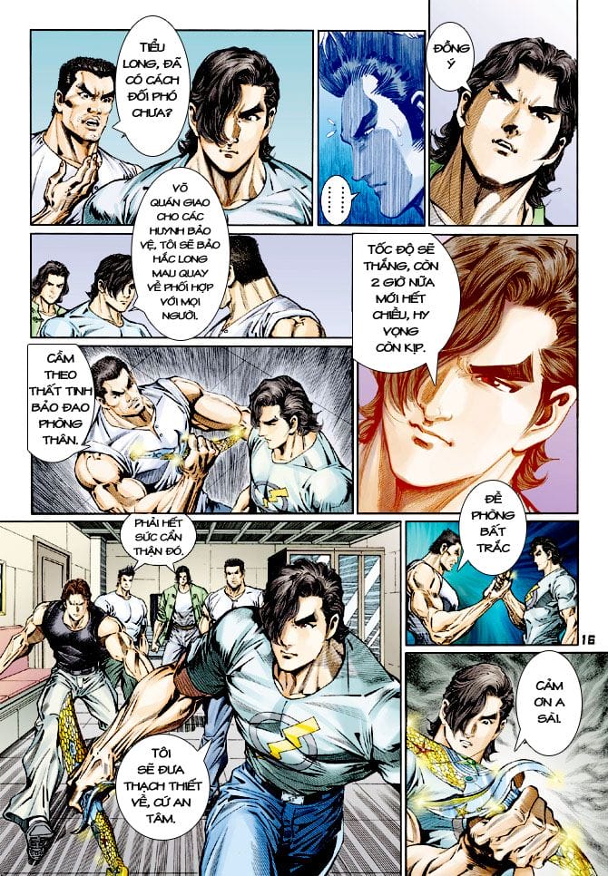 Truyện Tranh Tân Tác Long Hổ Môn trang 4