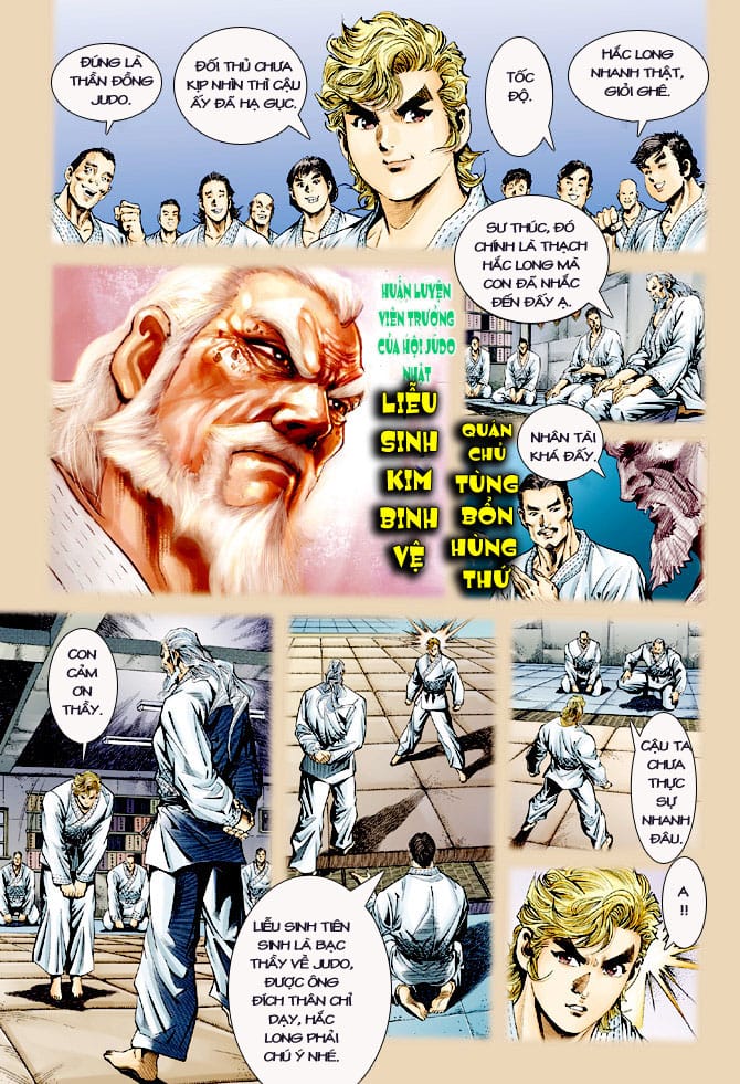 Truyện Tranh Tân Tác Long Hổ Môn trang 4