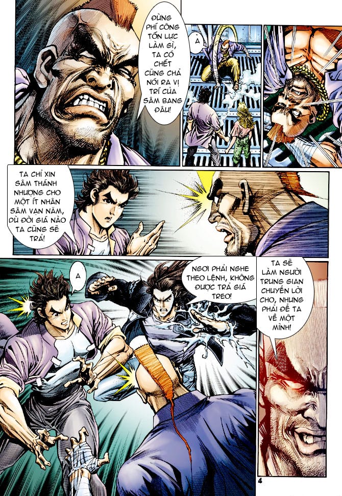 Truyện Tranh Tân Tác Long Hổ Môn trang 4