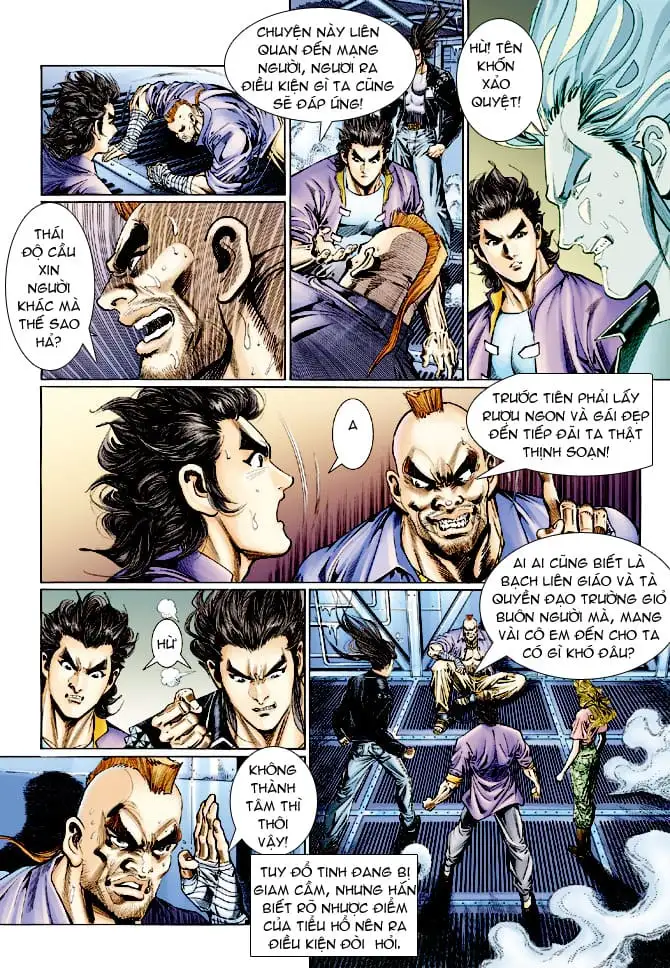 Truyện Tranh Tân Tác Long Hổ Môn trang 4
