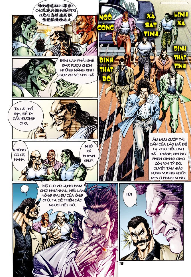 Truyện Tranh Tân Tác Long Hổ Môn trang 4