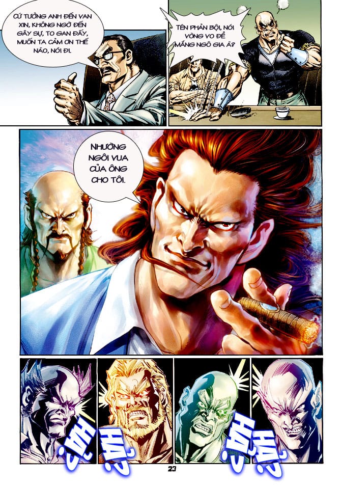 Truyện Tranh Tân Tác Long Hổ Môn trang 4