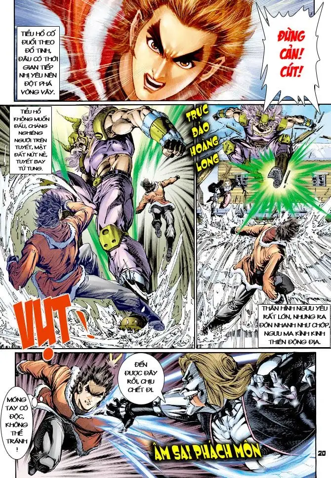 Truyện Tranh Tân Tác Long Hổ Môn trang 4