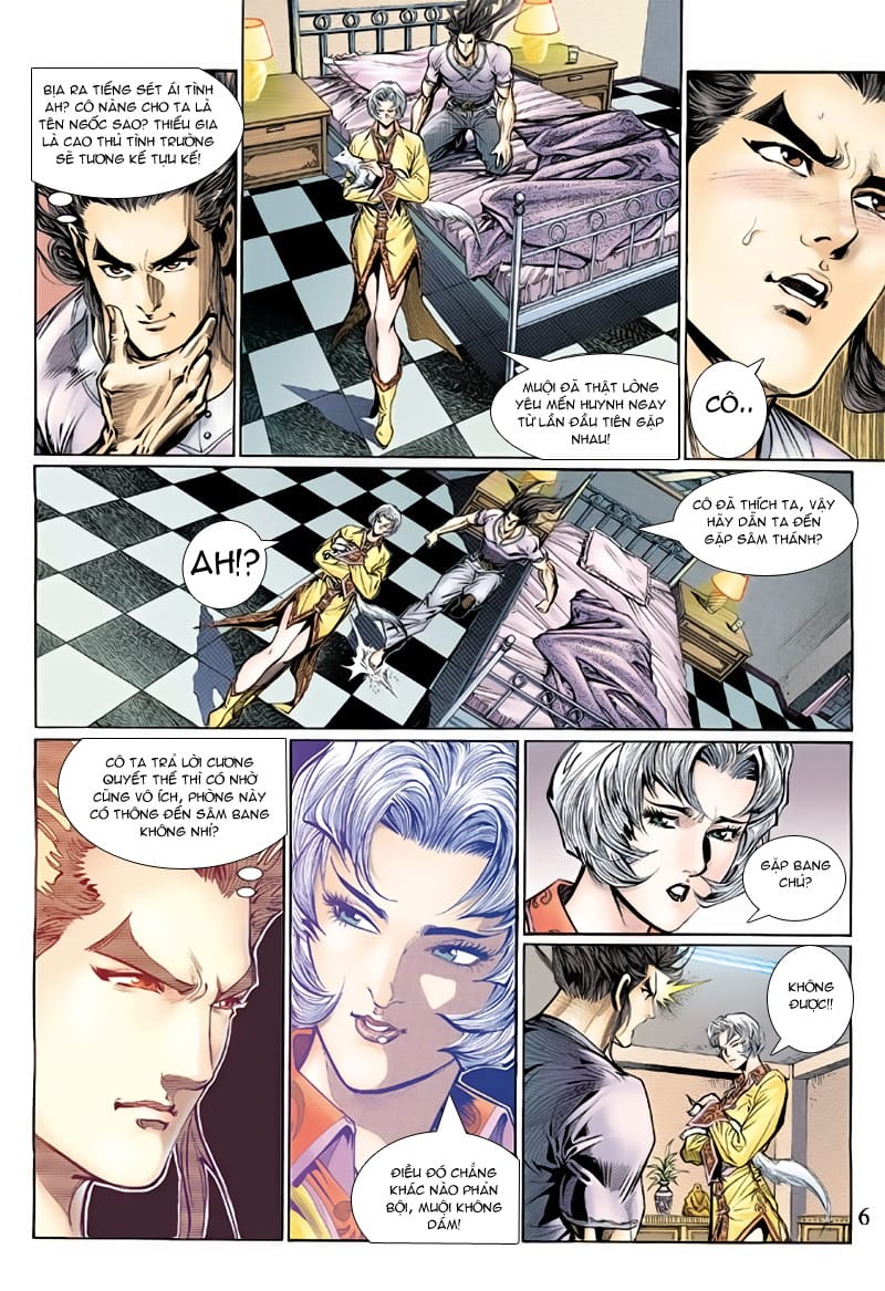 Truyện Tranh Tân Tác Long Hổ Môn trang 4