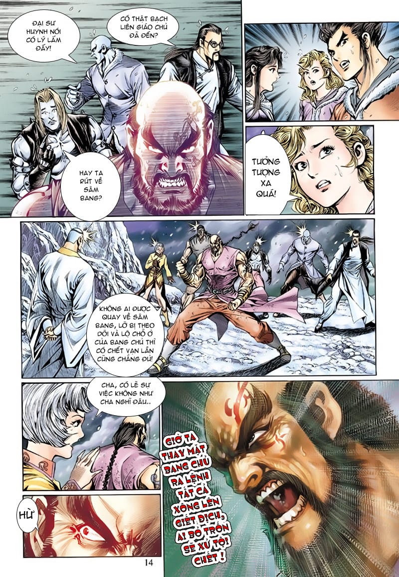 Truyện Tranh Tân Tác Long Hổ Môn trang 4