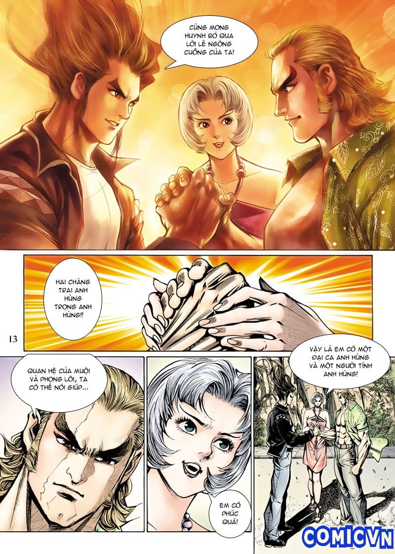 Truyện Tranh Tân Tác Long Hổ Môn trang 4