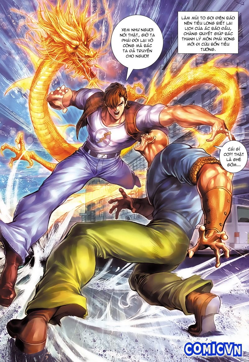 Truyện Tranh Tân Tác Long Hổ Môn trang 4