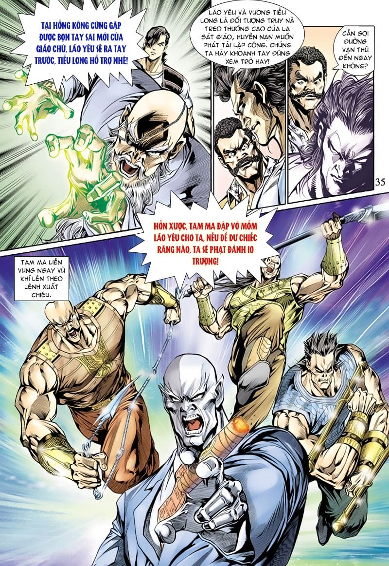 Truyện Tranh Tân Tác Long Hổ Môn trang 4