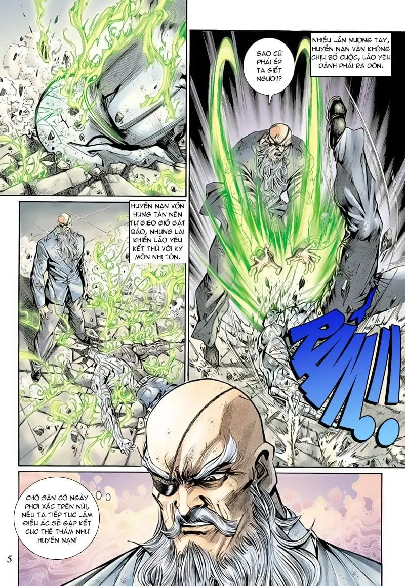 Truyện Tranh Tân Tác Long Hổ Môn trang 4