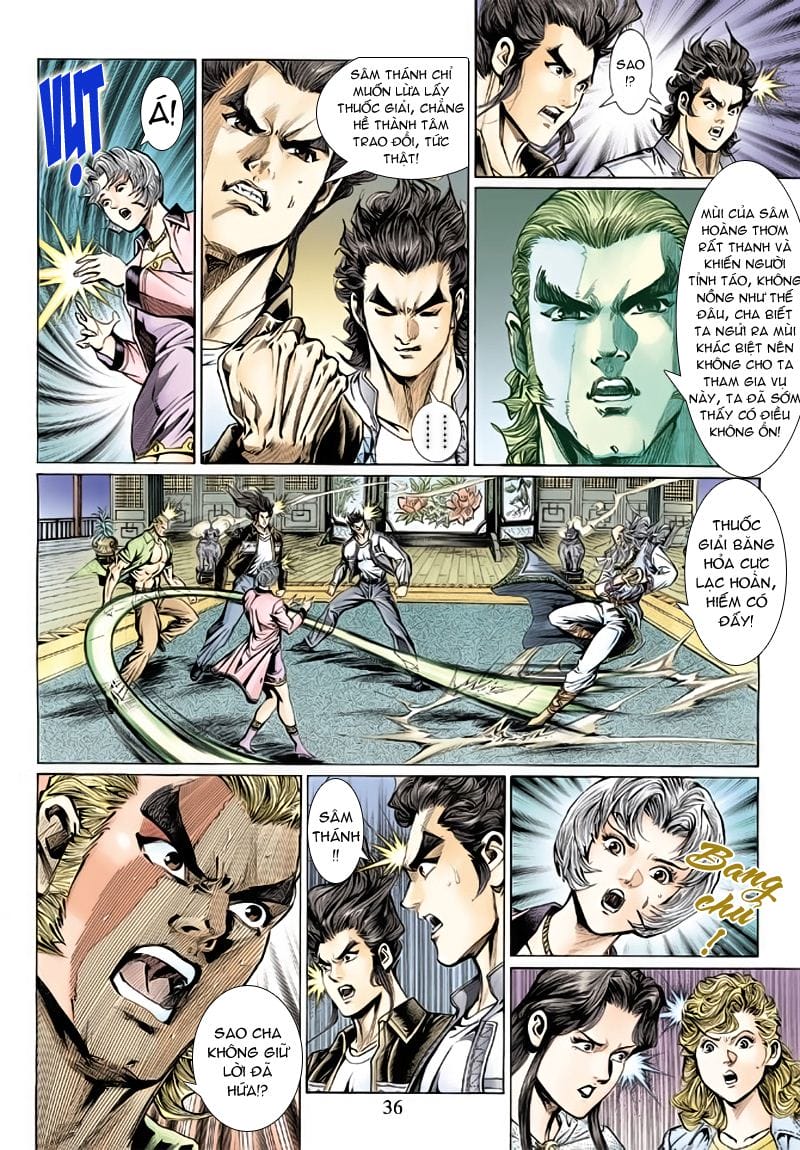 Truyện Tranh Tân Tác Long Hổ Môn trang 4
