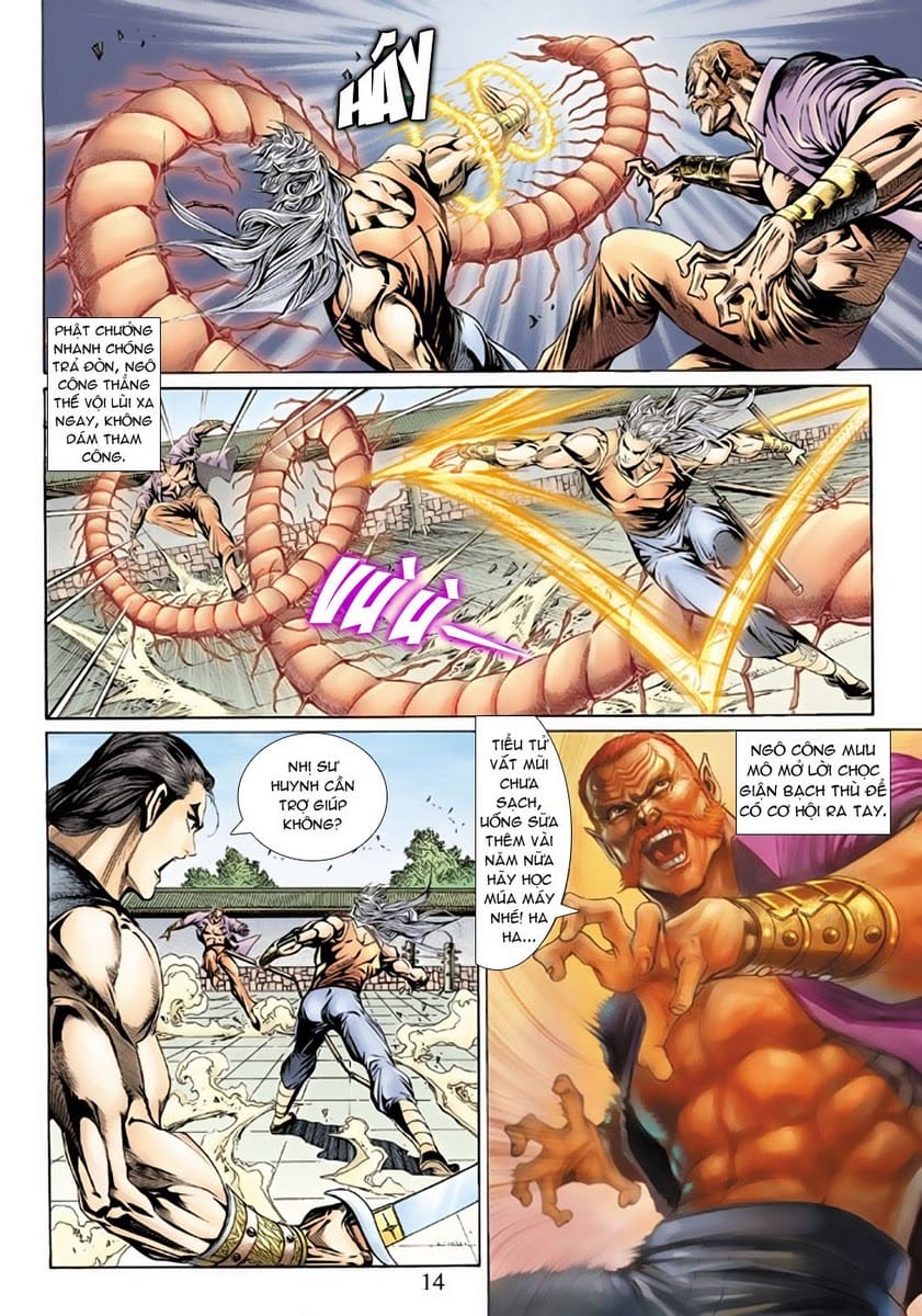 Truyện Tranh Tân Tác Long Hổ Môn trang 4