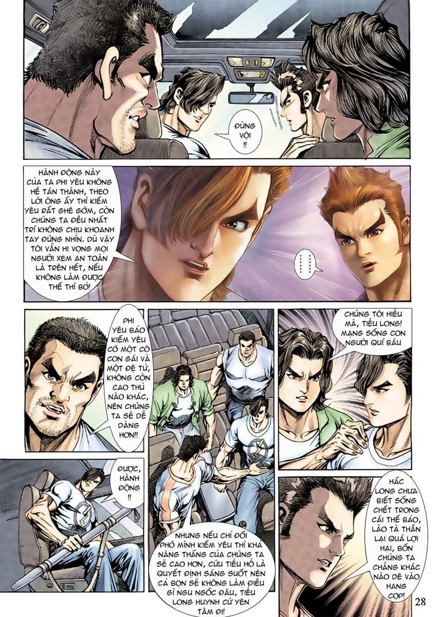 Truyện Tranh Tân Tác Long Hổ Môn trang 4