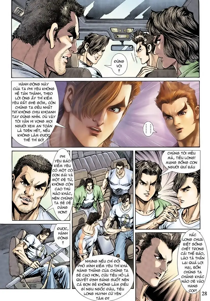 Truyện Tranh Tân Tác Long Hổ Môn trang 4