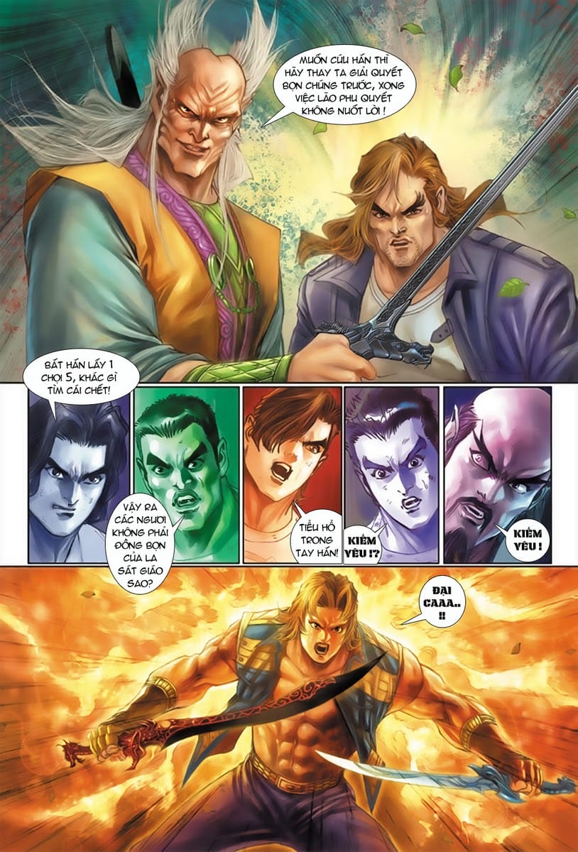 Truyện Tranh Tân Tác Long Hổ Môn trang 4
