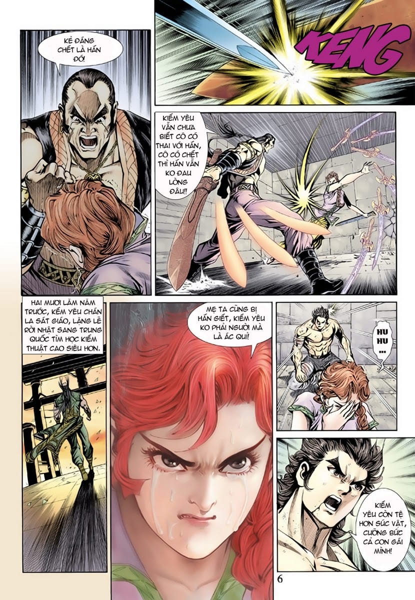 Truyện Tranh Tân Tác Long Hổ Môn trang 4