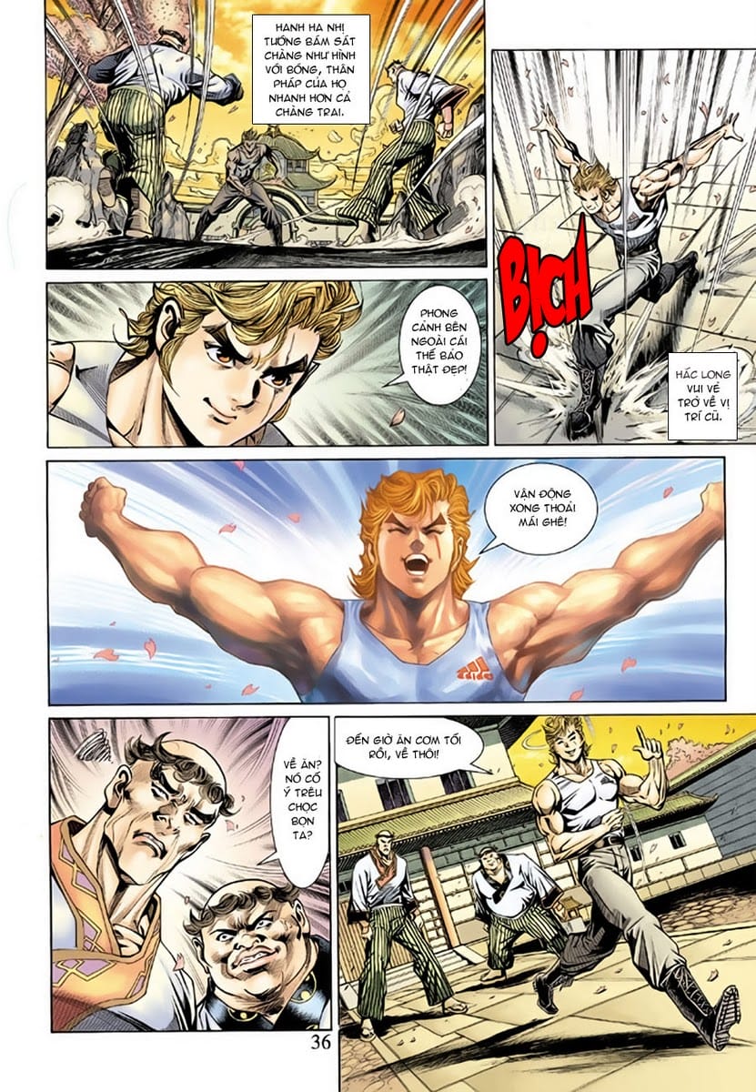 Truyện Tranh Tân Tác Long Hổ Môn trang 4