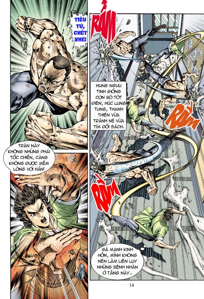 Truyện Tranh Tân Tác Long Hổ Môn trang 4