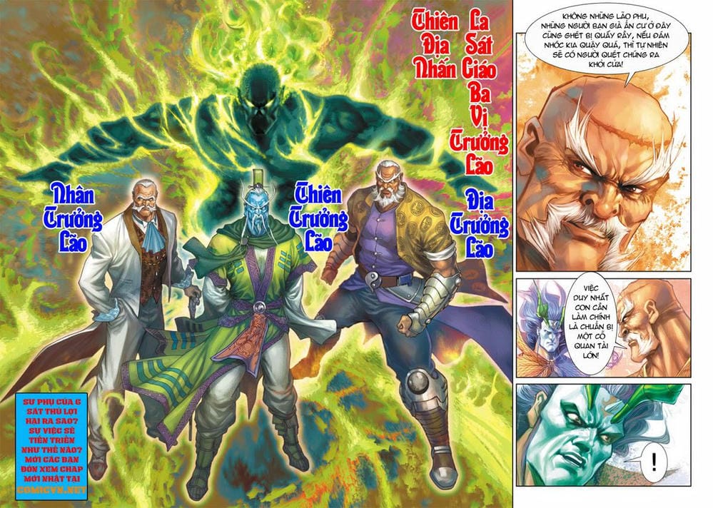 Truyện Tranh Tân Tác Long Hổ Môn trang 4