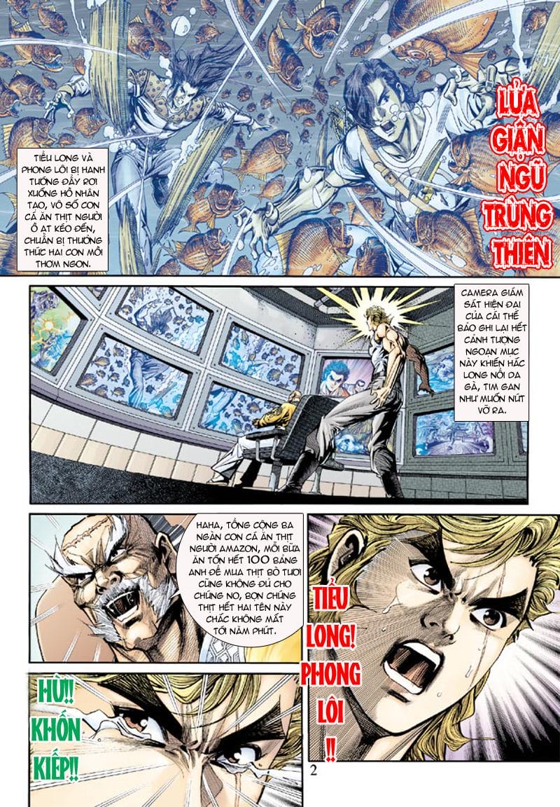 Truyện Tranh Tân Tác Long Hổ Môn trang 4