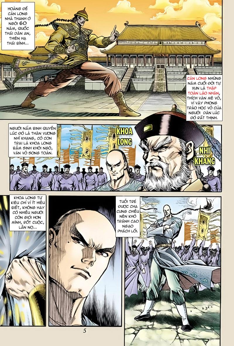 Truyện Tranh Tân Tác Long Hổ Môn trang 4