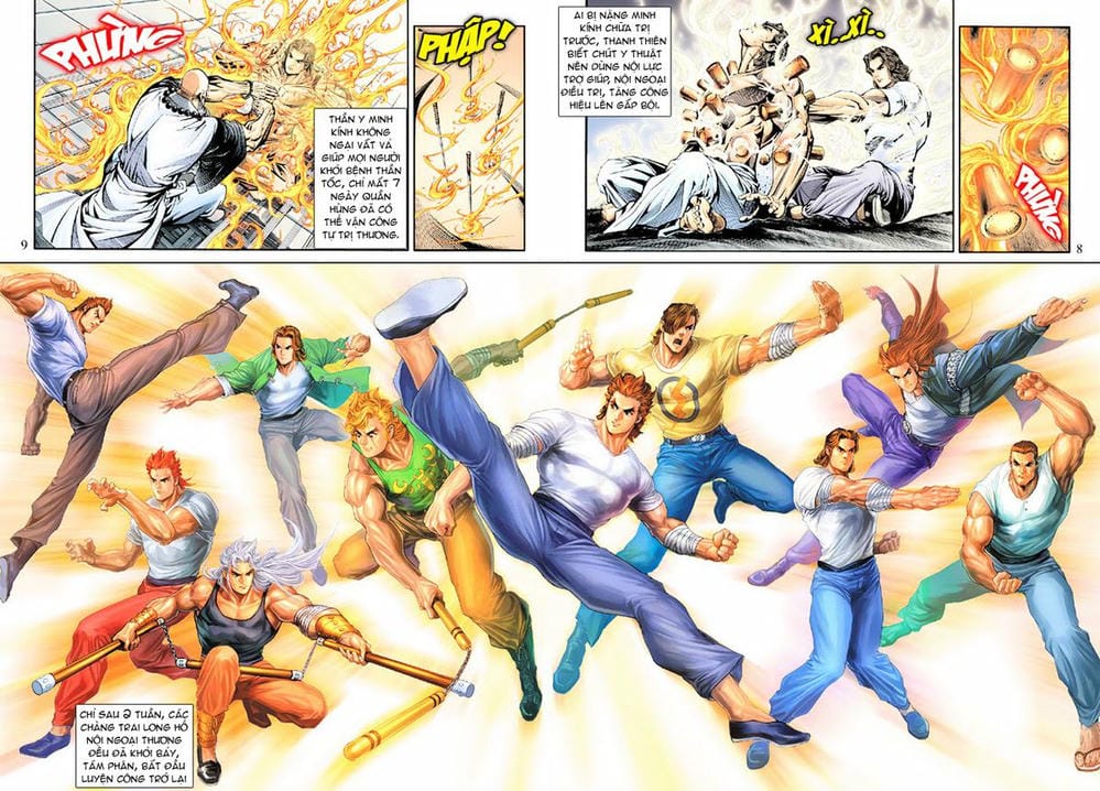 Truyện Tranh Tân Tác Long Hổ Môn trang 4