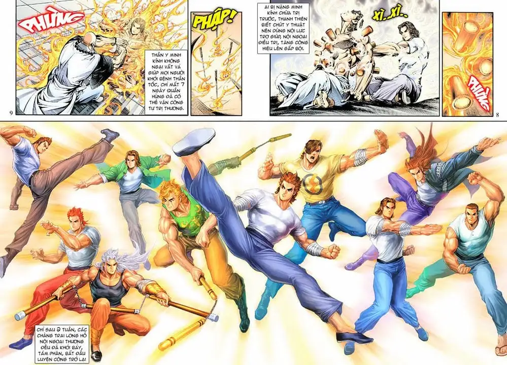 Truyện Tranh Tân Tác Long Hổ Môn trang 4