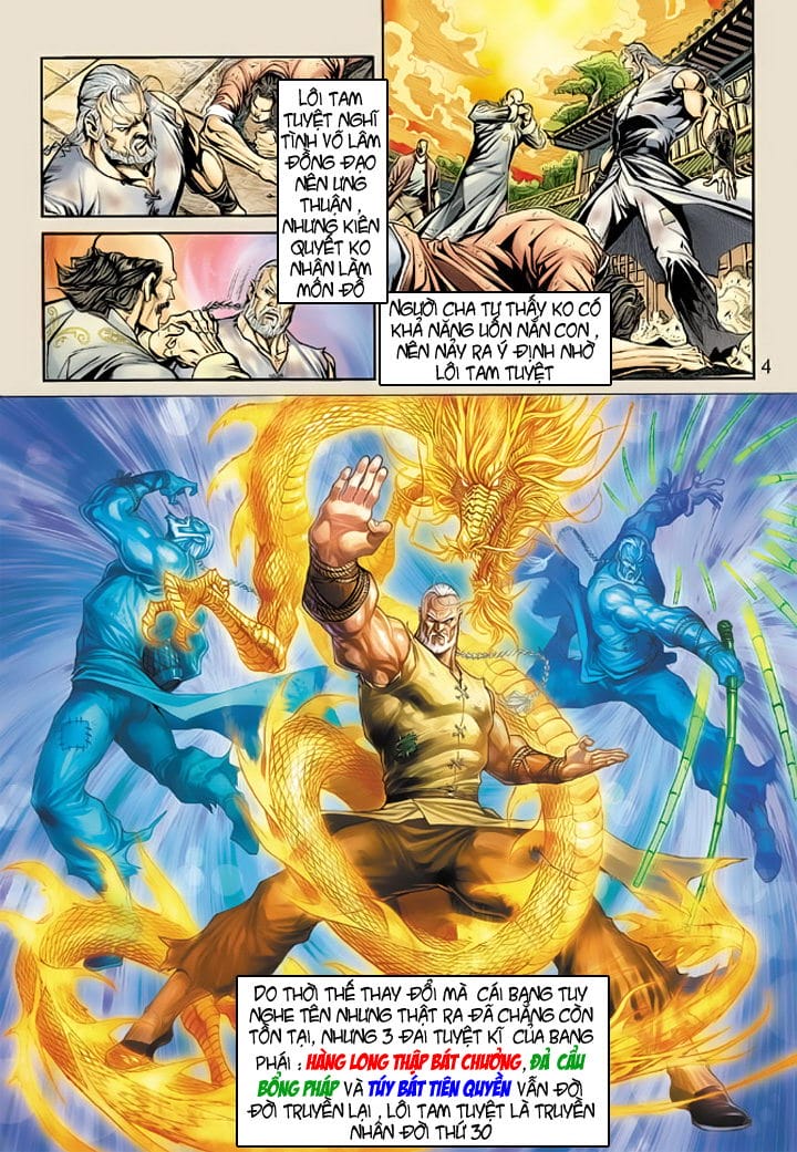 Truyện Tranh Tân Tác Long Hổ Môn trang 4