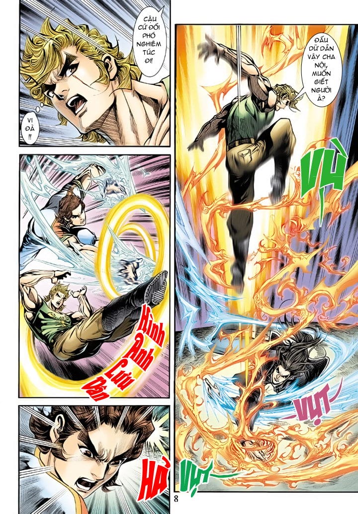 Truyện Tranh Tân Tác Long Hổ Môn trang 4