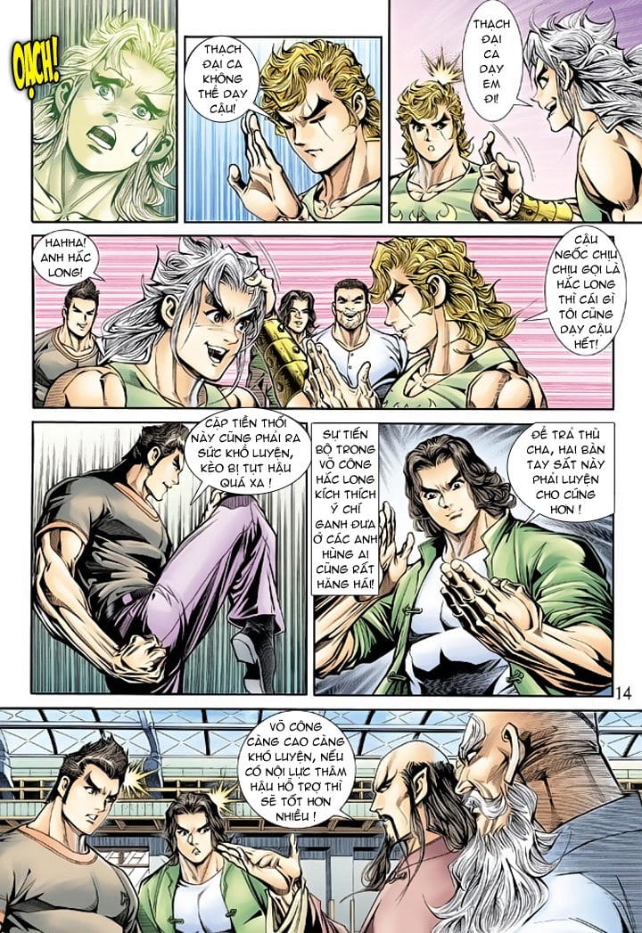 Truyện Tranh Tân Tác Long Hổ Môn trang 4