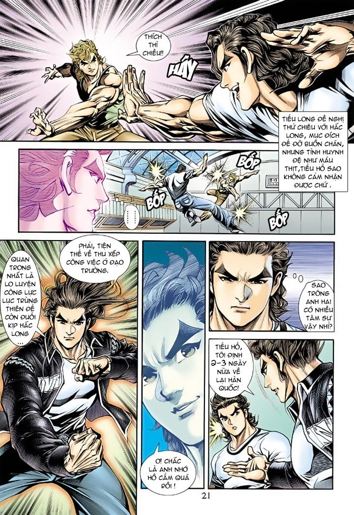 Truyện Tranh Tân Tác Long Hổ Môn trang 4