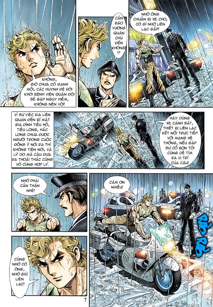 Truyện Tranh Tân Tác Long Hổ Môn trang 4