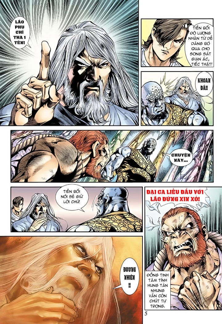 Truyện Tranh Tân Tác Long Hổ Môn trang 4