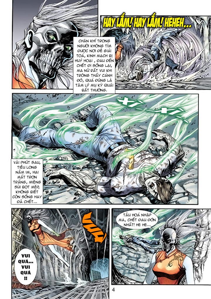 Truyện Tranh Tân Tác Long Hổ Môn trang 4
