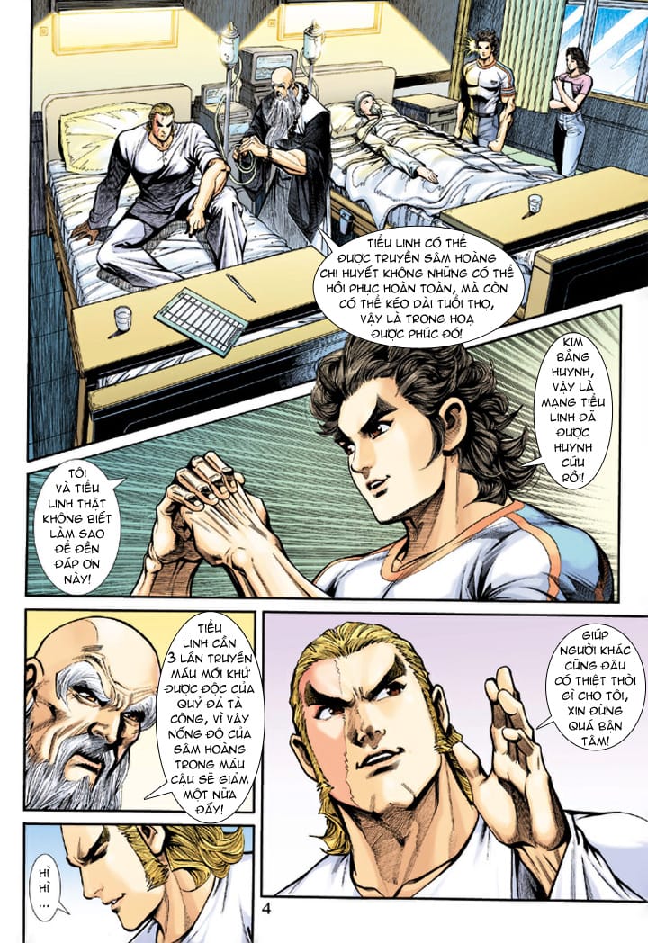 Truyện Tranh Tân Tác Long Hổ Môn trang 4
