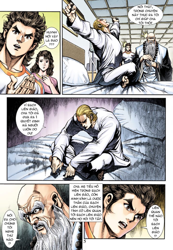 Truyện Tranh Tân Tác Long Hổ Môn trang 4