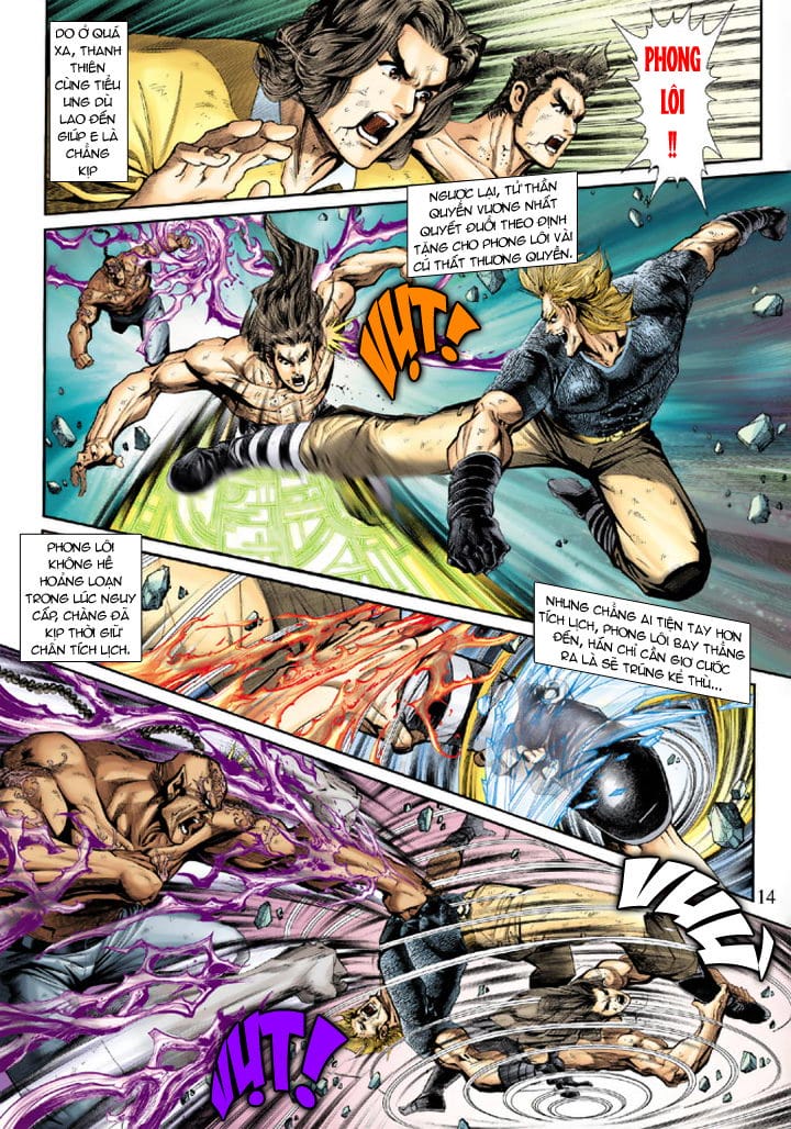 Truyện Tranh Tân Tác Long Hổ Môn trang 4