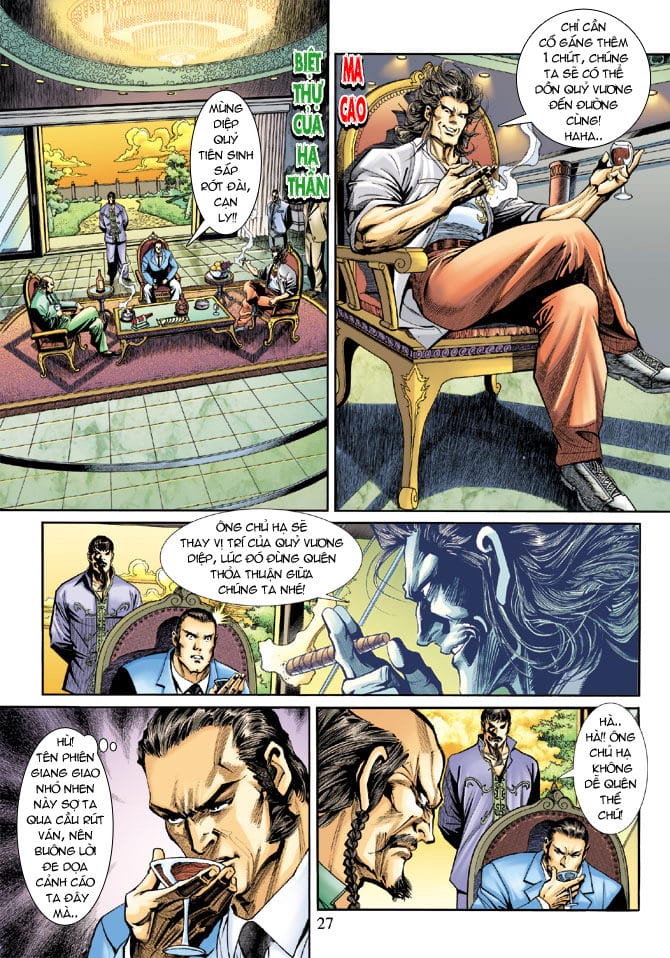 Truyện Tranh Tân Tác Long Hổ Môn trang 4