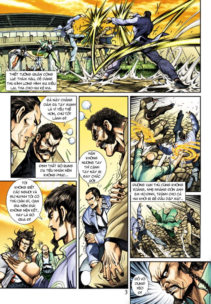 Truyện Tranh Tân Tác Long Hổ Môn trang 4