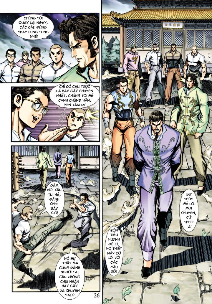 Truyện Tranh Tân Tác Long Hổ Môn trang 4