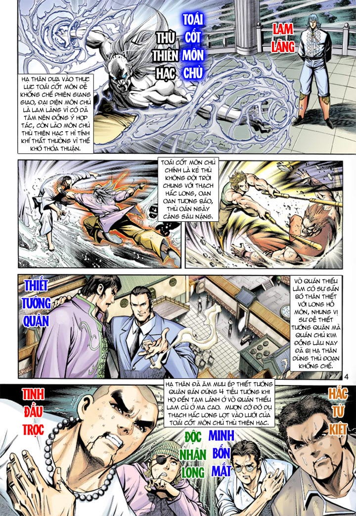 Truyện Tranh Tân Tác Long Hổ Môn trang 4