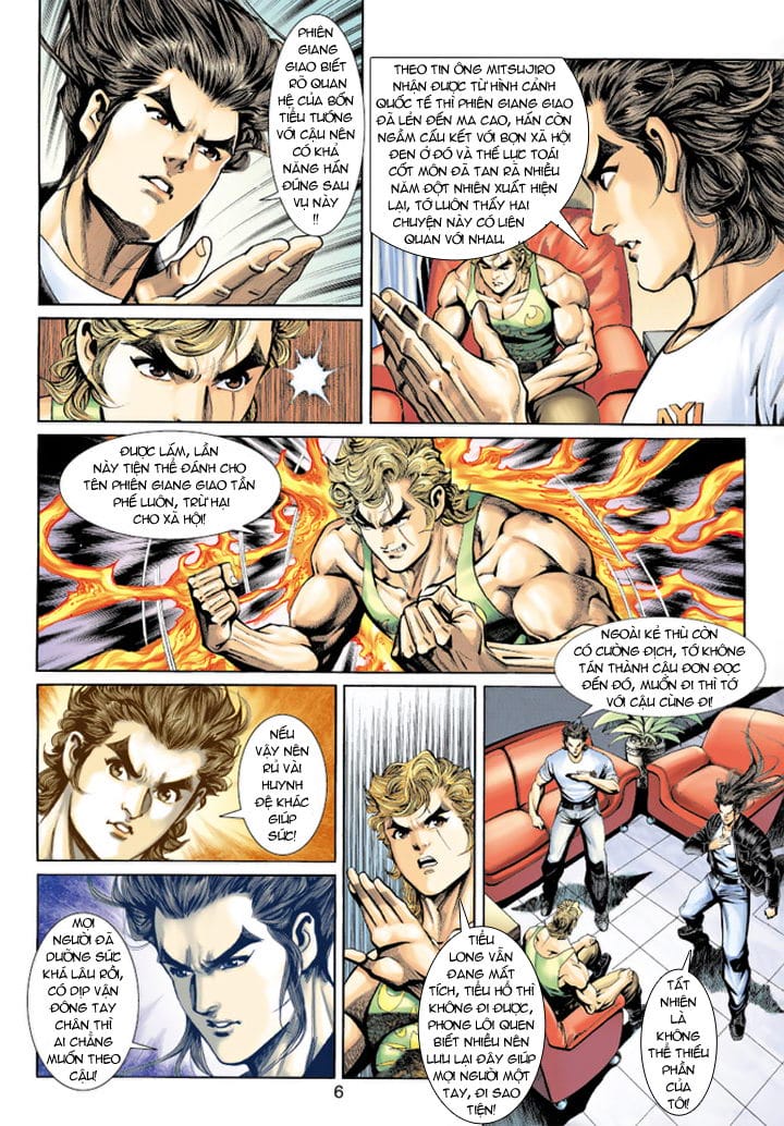 Truyện Tranh Tân Tác Long Hổ Môn trang 4