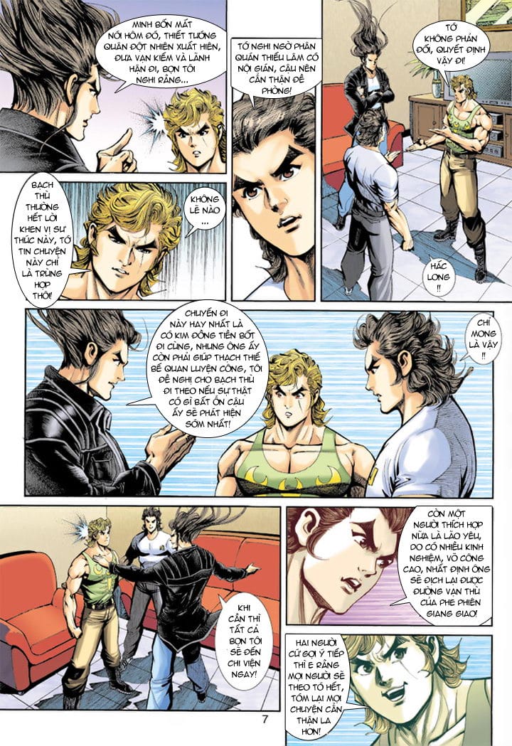 Truyện Tranh Tân Tác Long Hổ Môn trang 4