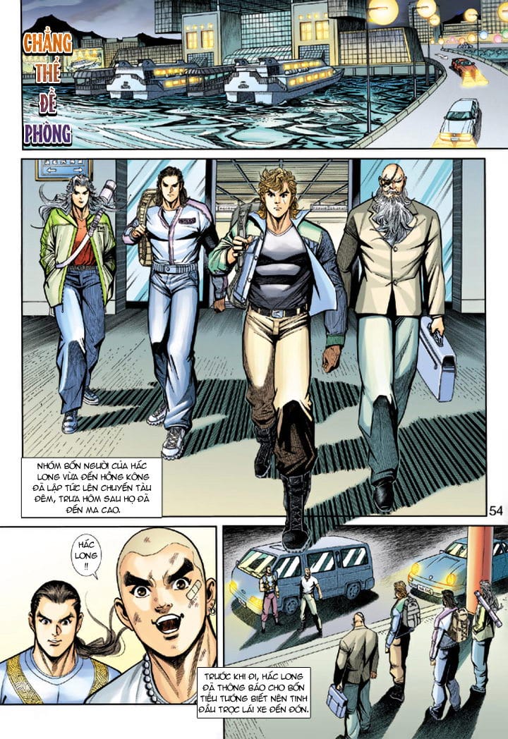 Truyện Tranh Tân Tác Long Hổ Môn trang 4