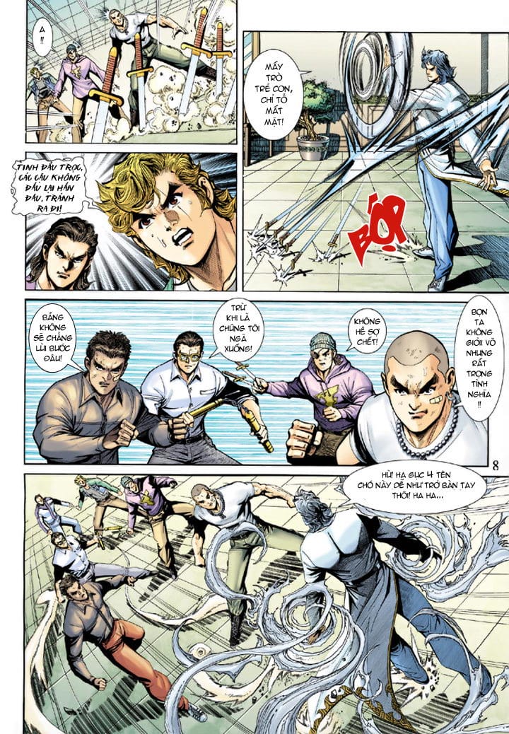Truyện Tranh Tân Tác Long Hổ Môn trang 4