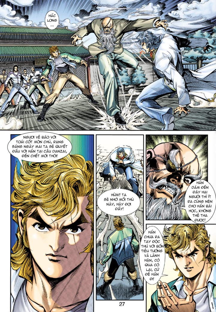 Truyện Tranh Tân Tác Long Hổ Môn trang 4