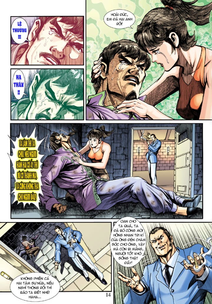 Truyện Tranh Tân Tác Long Hổ Môn trang 4