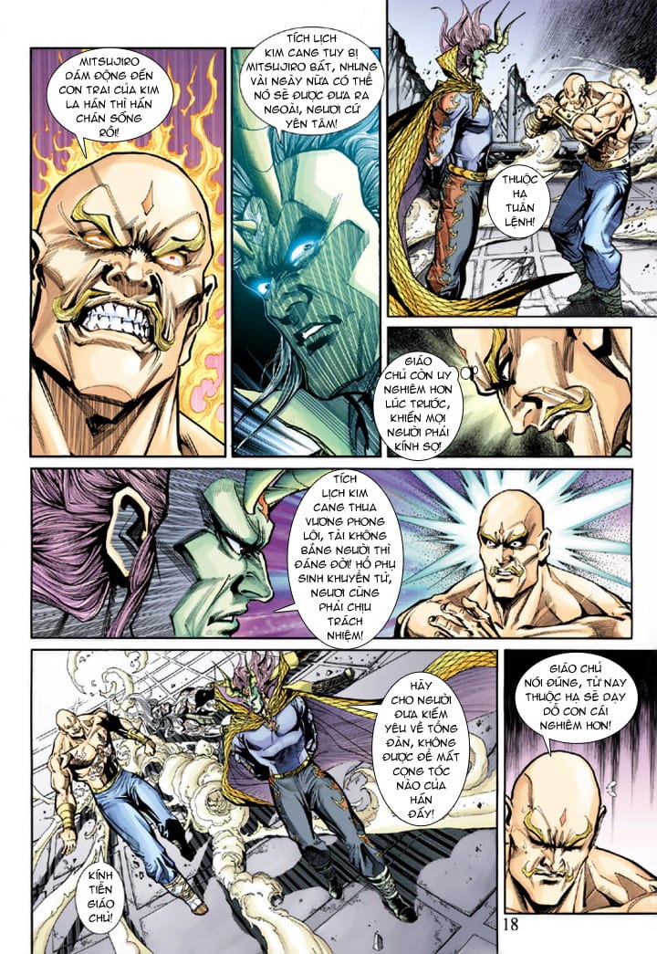 Truyện Tranh Tân Tác Long Hổ Môn trang 4