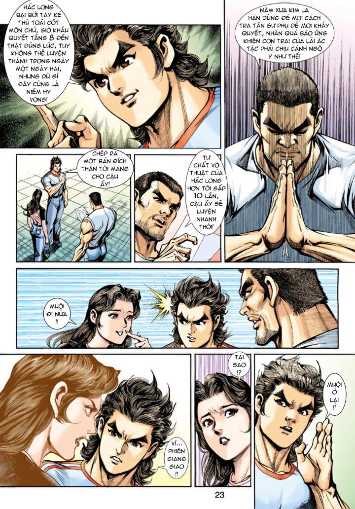 Truyện Tranh Tân Tác Long Hổ Môn trang 4
