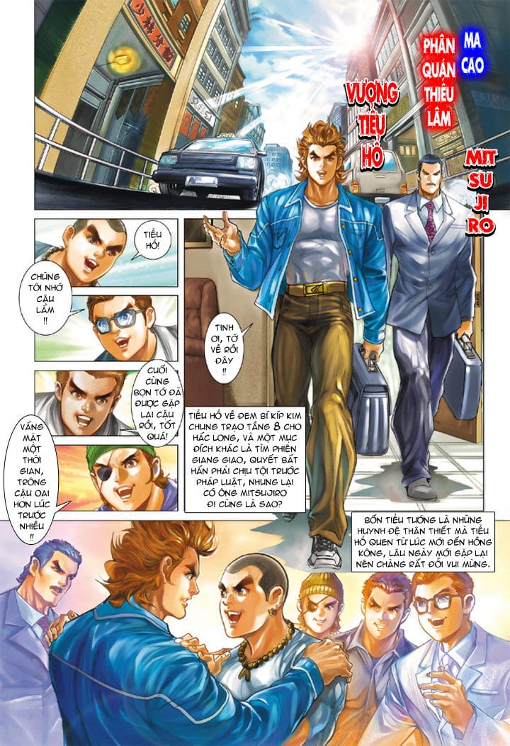 Truyện Tranh Tân Tác Long Hổ Môn trang 4