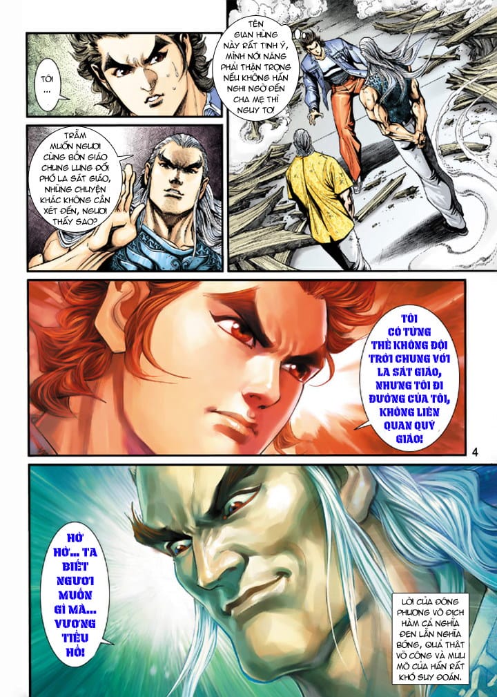 Truyện Tranh Tân Tác Long Hổ Môn trang 4